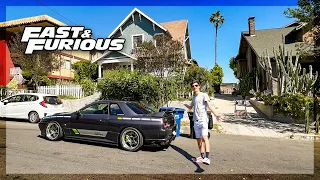 Touring REAL Fast and Furious Locations in my Skyline GT-R!