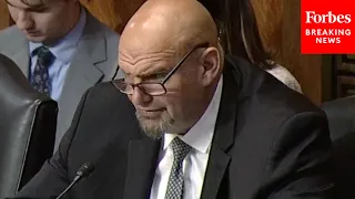 John Fetterman Speaks About I-95 Highway Collapse During Senate Hearing