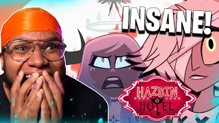 VAGGIE WAS A WHAT?!!? CHAOS IN HEAVEN! | Hazbin Hotel Ep 6 REACTION!!