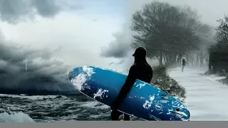 WINTER SURFING | BALTICSEA SNOWSTORM