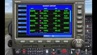 FSX Tutorial: GPS Navigation (Comprehensive Garmin GPS 500 Guide)