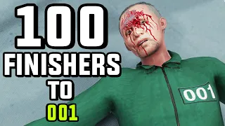 WWE 2K | 100 Finishers to Player 001!