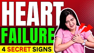 4 secret signs of heart failure l You should never ignore!