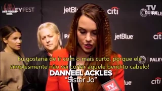 Sam Winchester Hair Quiz - Com o elenco de SPNT (PaleyFest 2018)