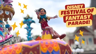 Disney FESTIVAL OF FANTASY Parade! Walt Disney World Magic Kingdom April 21, 2024 04/21/24