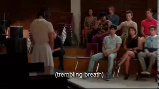 Rachel and the Death of Finn- Glee   (The Quarterback)