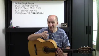 Learn to Play: Puff the Magic Dragon by Peter, Paul, and Mary