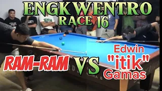 Edwin "itik" Gamas 🆚 RAM-RAM 🎱 10 BALLS | PAREHAS 🎱 SEPTEMBER 27, 2023 🎱 RACE 16🔥