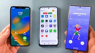 iPhone vs Xiaomi vs Samsung Incoming Calls