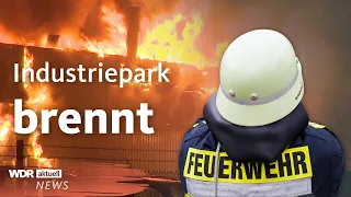 Brand im Industriepark Unna | WDR aktuell