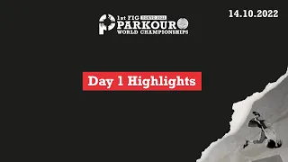 Day 1 highlights - 2022 Parkour World Championships, Tokyo (JPN)