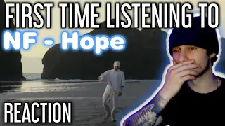 NF - Hope Reaction | My First Music Reaction! I Never Heard A Song Like This