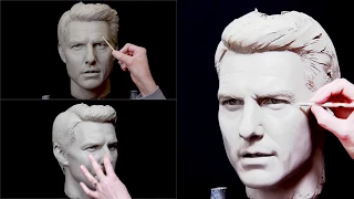 Tom Cruise: How to sculpt a realistic portrait in clay