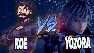 Koe Vs. Yozora In KH3 Re:mind - How Hard Can This Boss Be?