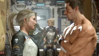 MORTAL KOMBAT 11 - Johnny Cage & Sonya From Past Fall In Love (MK11 2019) PS4 Pro