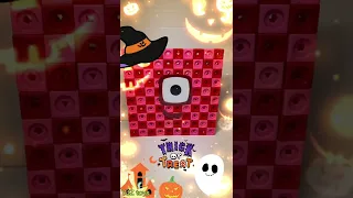 halloween Numberblocks 200 100 0 from MathLink Cubes 넘버블럭스 만들기  マスリンク ナンバーブロックス 數字方塊積木