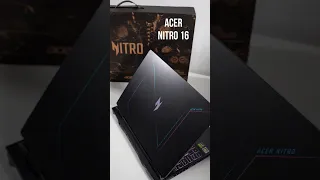 Quick Unboxing of Acer Nitro 16 with RTX 4070 #Shorts