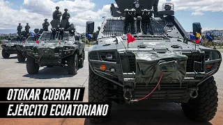 Así son los nuevos blindados Otokar Cobra II del Ejército de Ecuador