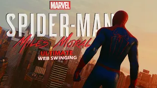 Gone Gone Gone | ULTIMATE Smooth Stylish Web Swinging to Music Spider-Man: Miles Morales