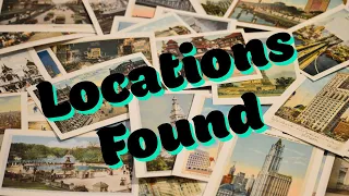 Valuable Vintage Postcard Study Plus Hunt For Locations Shows What They Look Like 80 Years Later.