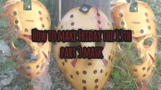 how to make a Friday the 13th part 3 mask