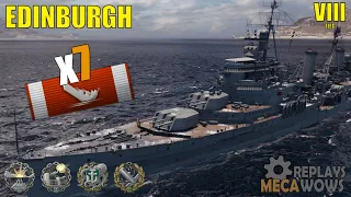 Edinburgh 7 Kills & 174k Damage | World of Warships Gameplay