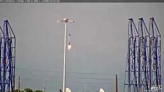 SpaceX Ax-2 Mission Launch and Return of Falcon 9 First Stage 5/21/2023