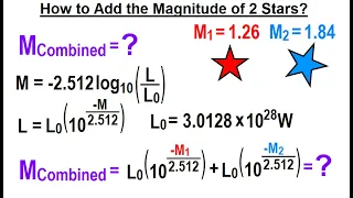 Viewer's Request: Astronomy #9: How to Add the Magnitude of 2 Stars?***
