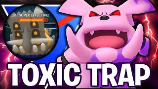 FAST AND TOXIC☠️ SNARL *SHADOW* GRANBULL DESTROYS STEEL TYPES IN THE GREAT LEAGUE | GO BATTLE LEAGUE