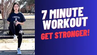 7 Minute Beginners Workout For Knee Replacement Patients (Improve Strength & Balance)