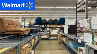 WALMART FURNITURE SOFAS COUCHES CHAIRS TABLES TV STANDS SHOP WITH ME SHOPPING STORE WALK THROUGH