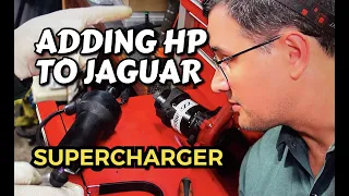 Adding HP to Jaguar XJR, Super V8 X350. Supercharger upgrade. Repair code P2601