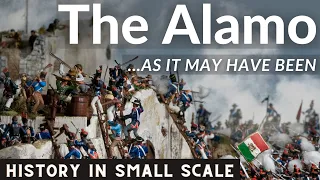 The Alamo Diorama - History Recreation in Small Scale