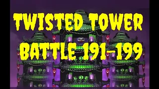 Twisted Tower Battle 191-199. MK Mobile.