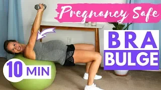 Get Rid of Bra Bulge | Prenatal Chest Workout