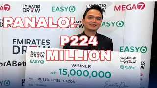 PINOY IN DUBAI WINS 15 MILLION DIRHAMS  | Russel Reyes Tuazon | Sana All