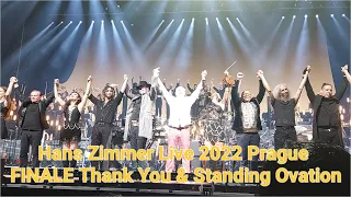 Hans Zimmer Live 2022 Prague FINALE Thank You & Standing Ovation