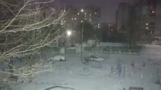 Херсон. Снег 🌨 сейчас.