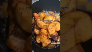 Poisson Aloko/Atchèkè/Bâton de Manioc