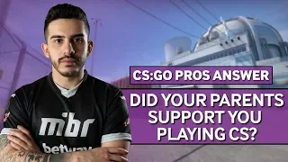 CS:GO Pros Answer: Did Your Parents Support You Playing Counter-Strike?