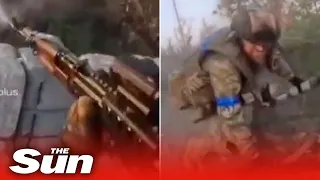 Ukrainian forces brave heavy gunfire near Avdiivka