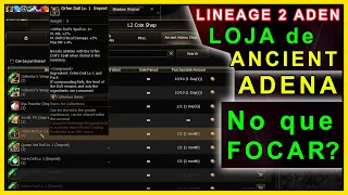 Lineage 2 Aden - Dicas do Que Comprar na Loja de Ancient Adena