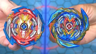 INFINITE ACHILLIES vs BRAVE VALKYRIE - AIGER vs VALT | Beyblade Burst Super King ベイブレードバーストスーパーキング