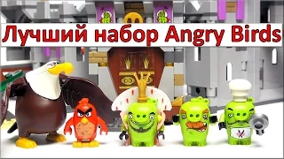 LEGO The Angry Birds Movie. Обзор Замок короля свинок (75826) King Pig's Castle. Лего Злые Птички