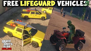 How To Get FREE Lifeguard Vehicles | GTA Online Help Guide