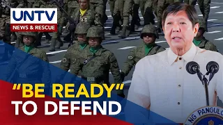 Pres. Marcos Jr. tells AFP to be ‘ready’ to defend archipelago from emerging threats