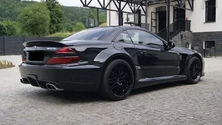 MERCEDES SL R230 INTO AMG BLACK SERIES - BODY KIT