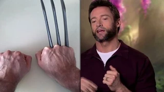 Hugh Jackman On Wolverine One last Time Picture for the first time.