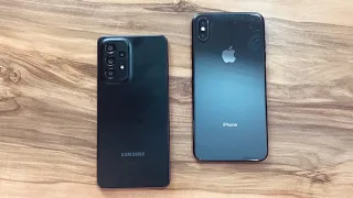 Samsung Galaxy A53 vs iPhone Xs Max