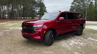 2022 Chevy Suburban 4WD RST Walkaround | POV Test Drive